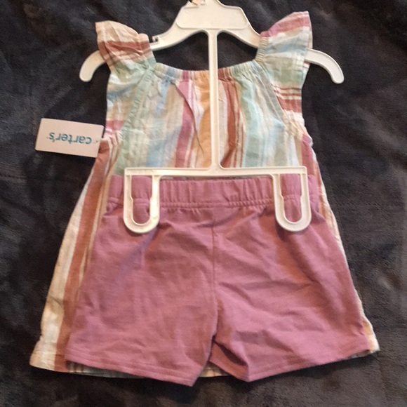 Carters size 2T 2 piece shorts set, new with tags - Picture 2 of 3